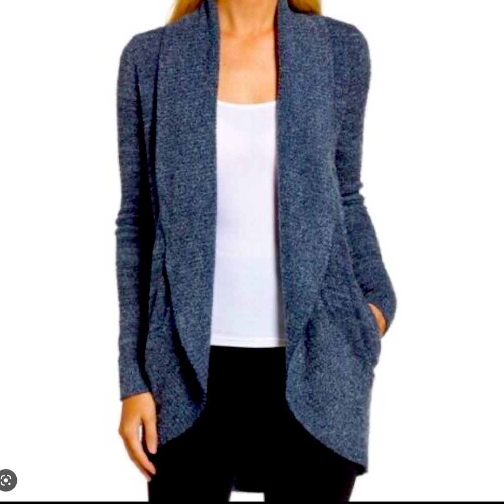Barefoot dreams cozy chic lite circle cardigan sweater